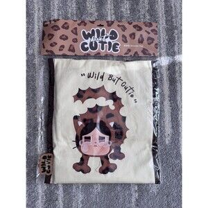 NEW POP MART CRYBABY Wild But Cutie Series-Leopard Print Shoulder Bag